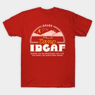 Aries Camp I.D.G.A.F. T-Shirt